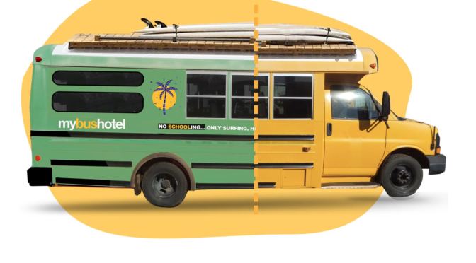 Travel: “MyBusHotel” Converts School Buses Into Luxury Campers