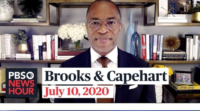 Political News: “Brooks & Capehart” On Covid-19 Response (PBS Video)