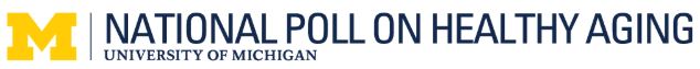 National Poll On Healthy Aging - University of Michigan