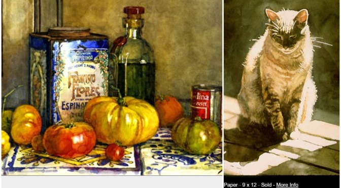 Top Artists: Watercolor Painter Deborah Chabrian – “Vibrant Narratives”