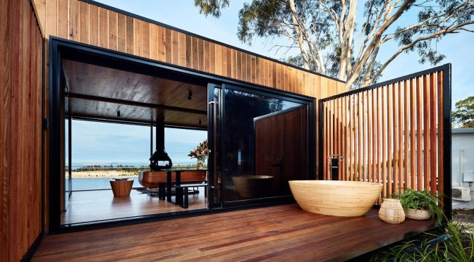Top Small Home Design: “LEWISHAM POD” – 430 SF Of “Pure Tasmania” (Video)