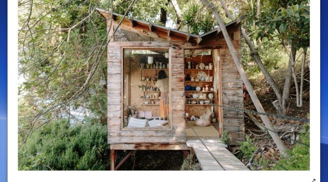 Artists: Ceramicist Raina Lee – “Glaze Chemistry In Her Treehouse Studio”