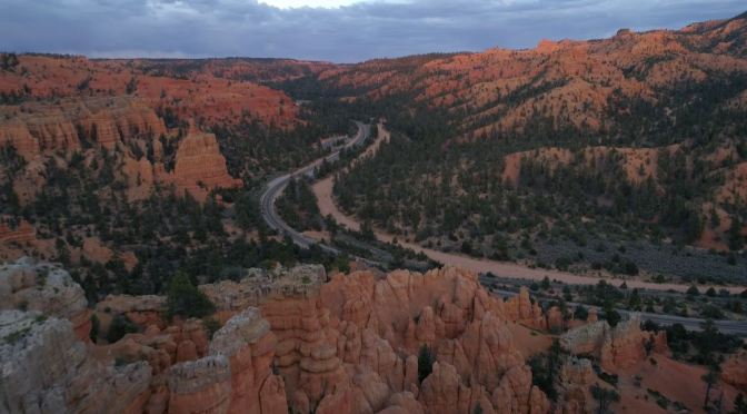 New Aerial Videos: “Red Canyon Spring” In Utah