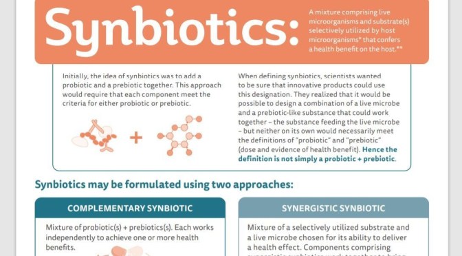 New Health Infographics: “What Are Synbiotics?”