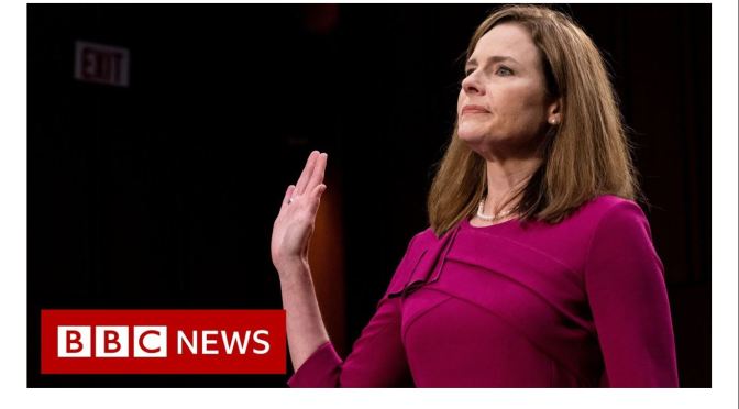 Political News & Analysis: Judge Amy Coney Barrett Hearing At Senate (Video)