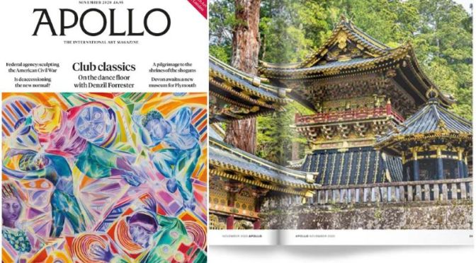 ARTS & LITERATURE: “APOLLO MAGAZINE November 2020”