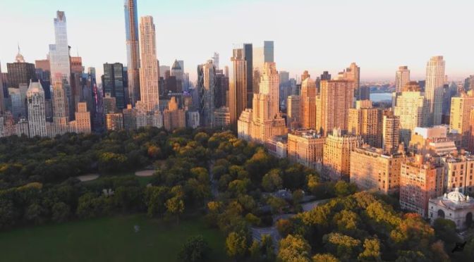 Top Aerial Travel Video: ‘Central Park – Columbus Circle, New York City’