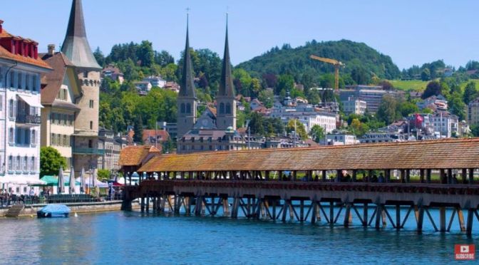 Lakeside Walks: Lucerne In Eastern Switzerland (4K)