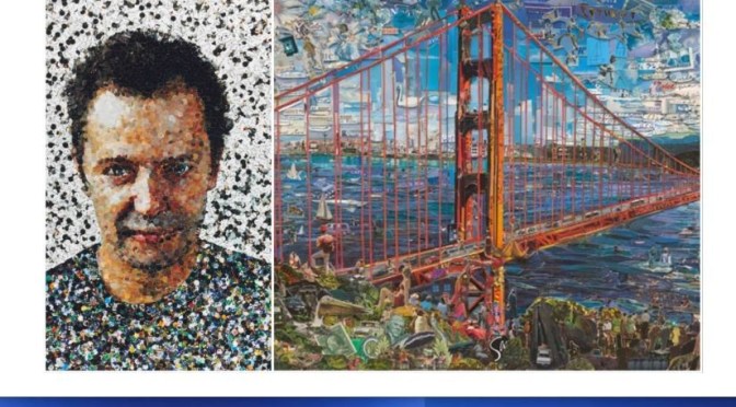 Photography: Brazilian Vik Muniz – ‘Postcards From Nowhere’ (2020)
