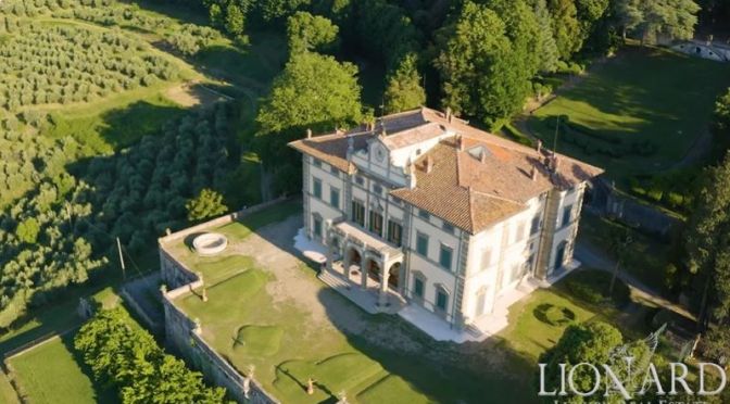 Renaissance Villa Tour: Pistoia In Tuscany, Italy