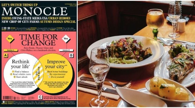 Preview Video: ‘Monocle Magazine’- November 2020