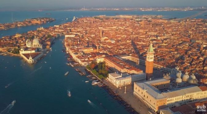 New Aerial Travel Videos: ‘Venice – Italy’ (2020)