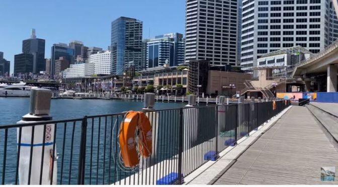 Spring Walking Tours: ‘Darling Harbour’ In Sydney, Australia (Video)