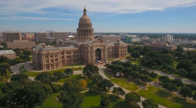 Aerial City Views: Austin – The Capital Of Texas (4K)
