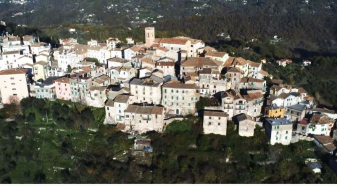 Walking Tour: Canterano -Near Rome, Italy (Video)