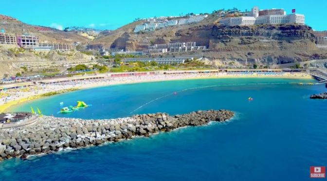 Aerial Travel: ‘Gran Canaria, Spain’ (Video)