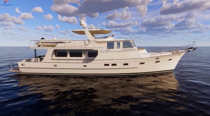 Boat Design: The ‘All-New Fleming 85’ – State Of The Art Cruising Yacht (Video)