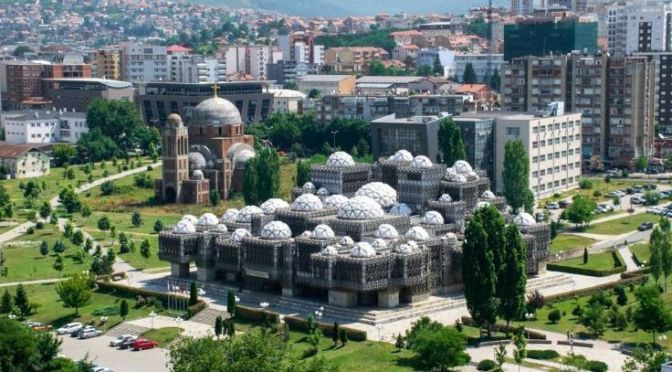 Aerial Travel: ‘Pristina – Capital Of Kosovo’ (Video)
