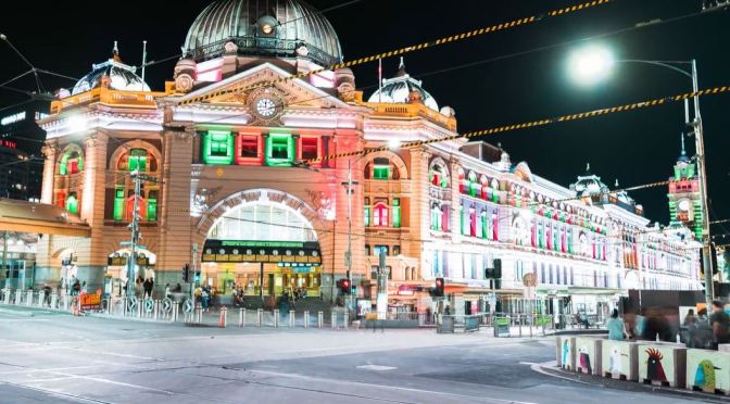 Timelapse Travel Video: ‘Christmas Festival In Melbourne, Australia’