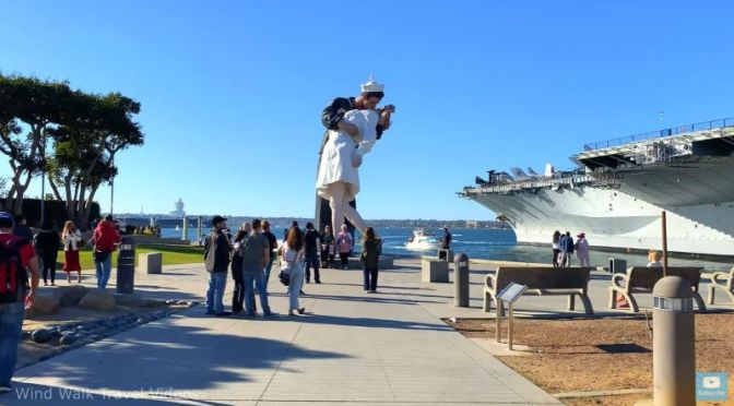 Walking Tours: Harbor &  Embarcadero of San Diego, California (Video)