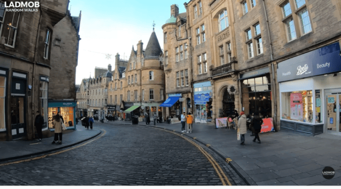 Walking Tour Video: ‘Edinburgh – Scotland’