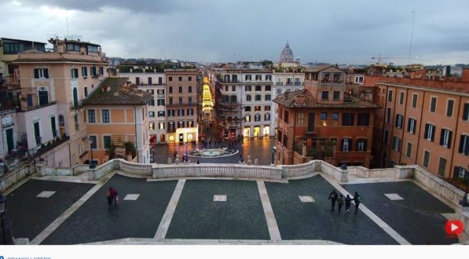 Walking Tours: ‘Spanish Steps In Rome’ (Video)