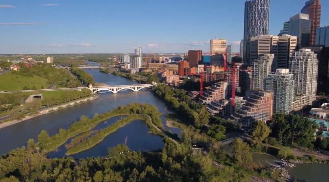 Aerial Travel: ‘Calgary – Canada’ (4K Video)
