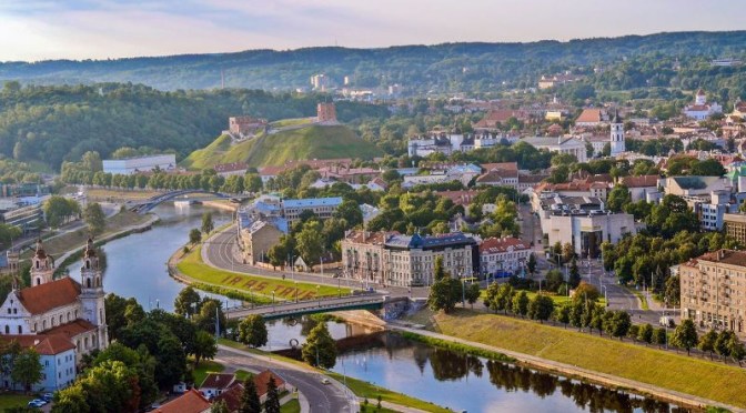 Aerial Travel: ‘Vilnius – Lithuania’ (4K Video)