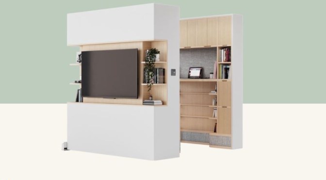 Remote Work: ‘Ori Pocket Office’ – Vanishes At The Touch Of Button (Video)