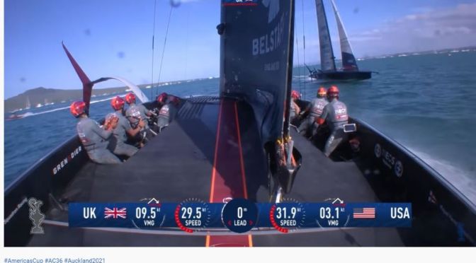 Sailboat Racing: ‘Onboard AC75 Action’ From Prada ACWS Series, New Zealand