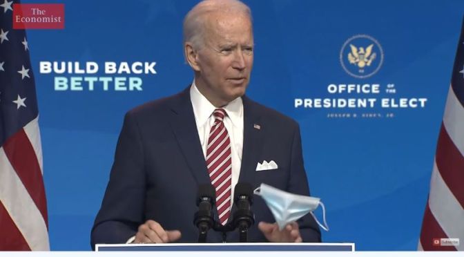 World Affairs: How Will ‘President Biden’ Repair America’s Reputation?