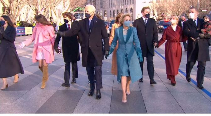Washington DC Walks: Capitol To White House With President Biden