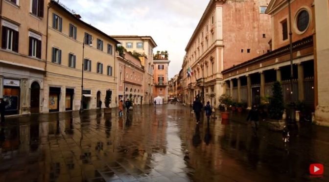 Walking Tours: ‘Colonna’ District, Rome, Italy (Video)