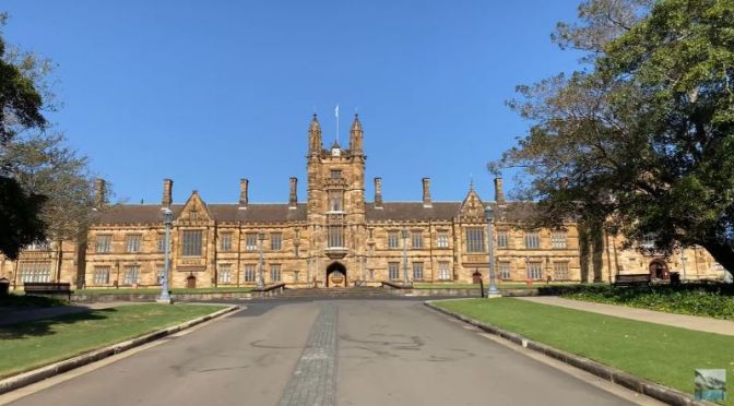 Summer Walk: University Of Sydney, Haymarket & Ultimo In Australia  (Video)
