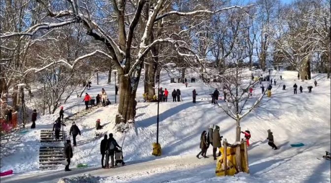 Winter Walk: ‘Södermalm Island’ – Sweden (Video)