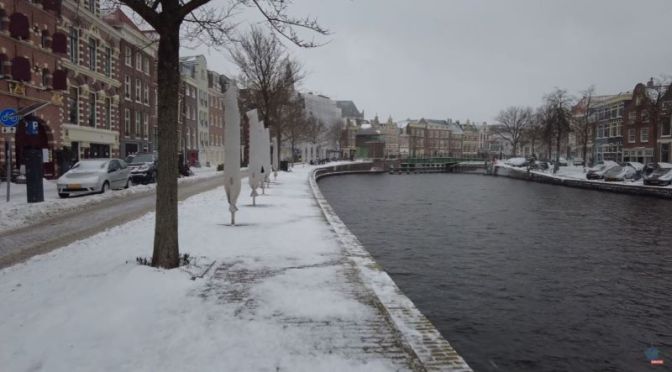 Walks In Snow: ‘Haarlem – Netherlands’ (4K Video)