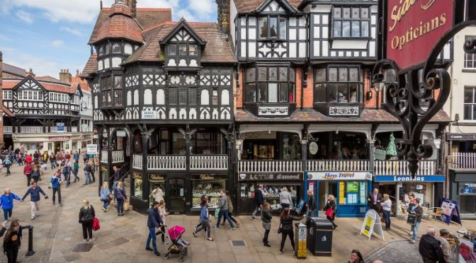 Walking Tours: ‘Chester’ – Northwest England (4K)