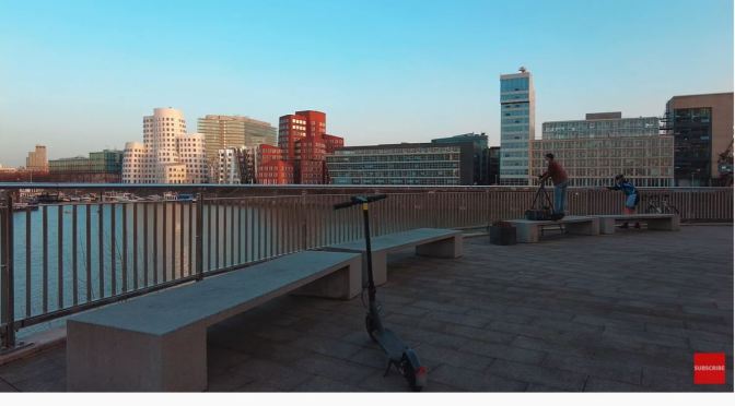 City Views: Düsseldorf – Germany By e-Scooter