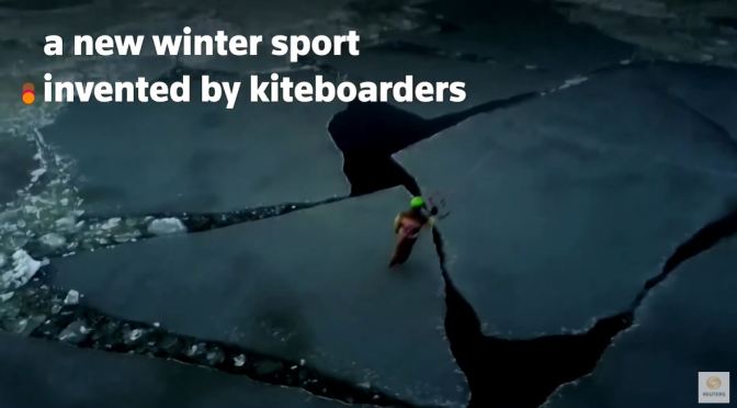 Views: ‘Kiteskating’ – A New Winter Sport In Latvia