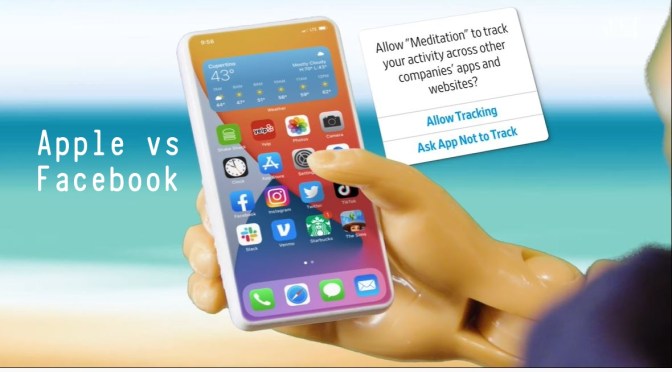 Smartphone Tracking: ‘Apple vs Facebook’ (WSJ)