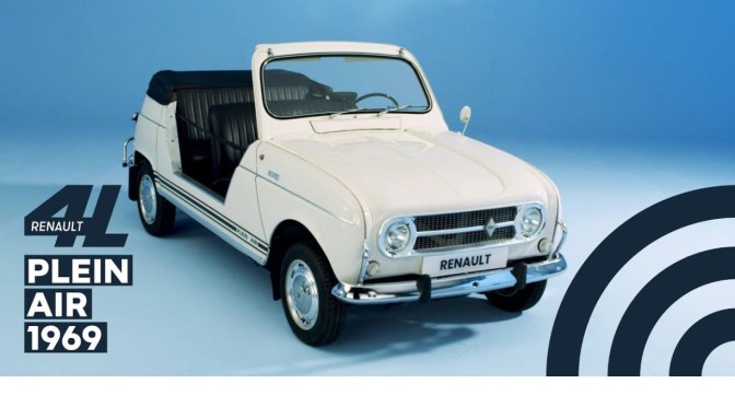 Classic French Cars: ‘1969 Renault 4L Plein Air’