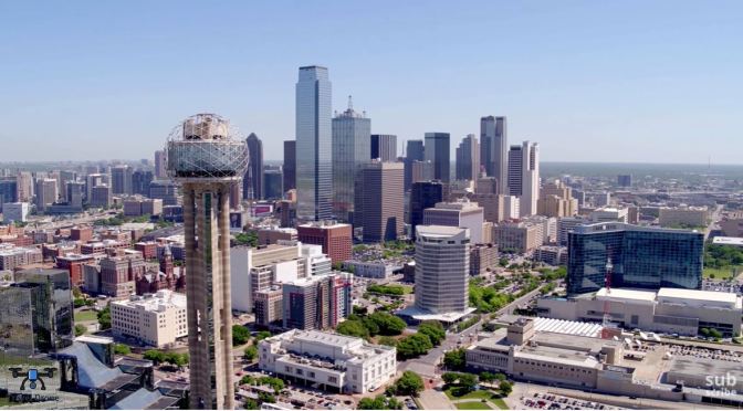 Aerial City Views: Dallas – Northern Texas (4K Video)