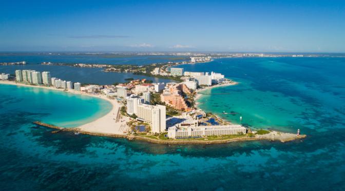 Aerial Views: Cancún – Southeastern Mexico