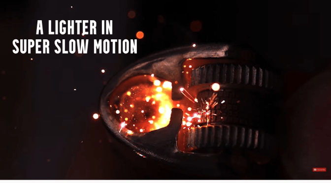 Views: A ‘Lighter’ In Super Slow Motion (HD Video)