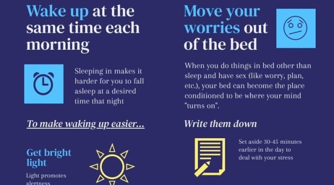 Infographic: Sleeping Well In Times Of Stress