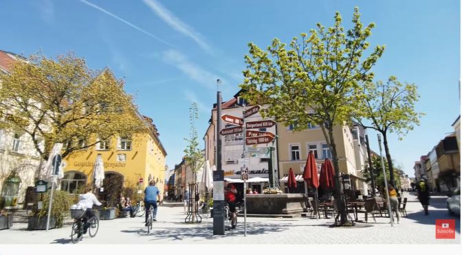 Walking Tour: Bayreuth – Southern Germnay (4K)