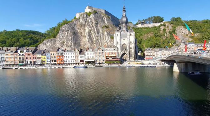 River Walks: Dinant In Southern Belgium (4K)