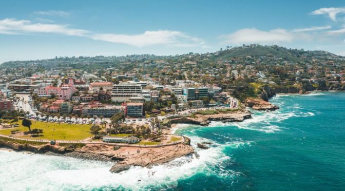 Walking Tour: La Jolla – Southern California (4K)