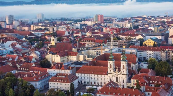 Walking Tours: ‘Graz’ – Southern Austria (4K)