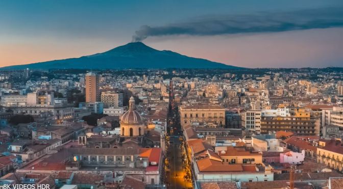 Aerial Views: Island Of Sicily – Italy (8K Video)